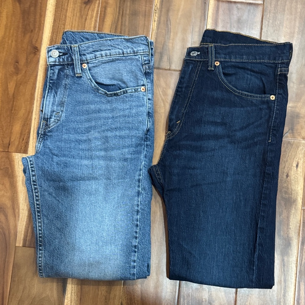 3pc Men’s Levi's Bundle Straight Jeans - Picture 2 of 4